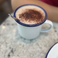 Vegan hot chocolate   at Coffee Muxu in Bayonne