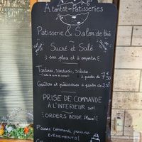 PAstries and tea room at À Tantôt in Rouen