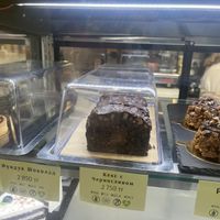 There were 4 clearly labelled vegan desserts  at Healpies Almaty  in Almaty