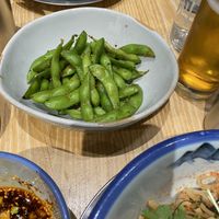 Yuzu Edamame  at AFURI in Kowloon