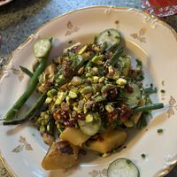 Potato dumplings   at Korzenie Kuchnia Roślinna  in Szczecin