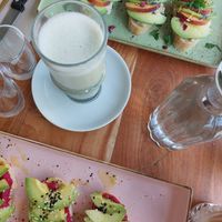 Pincado (Avocado & Pink Hummus) und Princess Peach Bread at DOA in Bad Nauheim