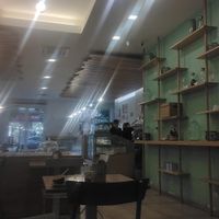 cozy interior at Citrus Artisan Gelato in Battipaglia