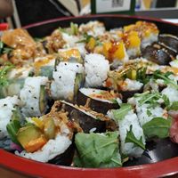 44 pieces' platter. Great Variety, all vegan! ⭐ at Vegan Sushi House  in Lisbon