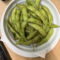 Edamame  at Vegan Sushi House  in Lisbon