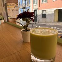 Avocado smoothie at Vegan Sushi House  in Lisbon