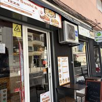 No longer vegan - sells non vegan sushi and pizza.   at Vegan Sushi House  in Lisbon