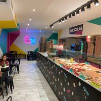 Inside at Unregular Pizza - 37th St in New York City