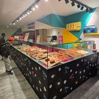 Interior at Unregular Pizza - 37th St in New York City