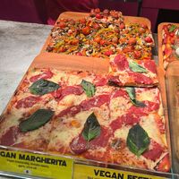 Vegan options at Unregular Pizza - 37th St in New York City