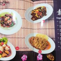 Vegetarian chicken menu at NEU Xinmin Vegetarian Restaurant - 新民素食馆 in Kuala Lumpur