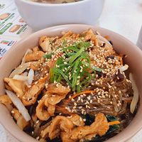 Tofu japchae at Bibibim in Busan