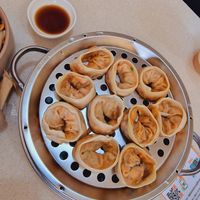 Vegetable dumplings at Bibibim in Busan