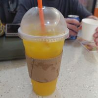 Orange juice at Bibibim in Busan