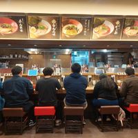 Inside at Ippudo in Kanazawa