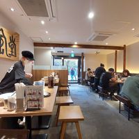 Inside at Ippudo in Kanazawa