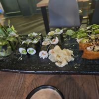 A mix of vegan Sushi at Nozomi in Copenhagen