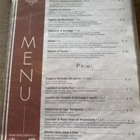 Veg and vegan options   at Sorapiss in Belluno