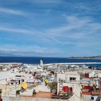 Panoramic view at Restaurant La Réception in Tangier