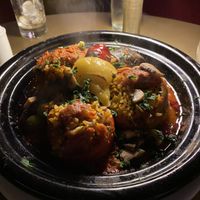 Stuffed vegetable tagine  at Dar Beida in El Jadida