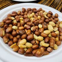 Fried peanuts   at Spicy Village in New York City