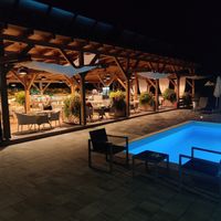 Restaurant outside at 16 Lakes Restaurant in Rakovica