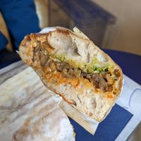 Truffle Bomb (with oyster mushrooms) at Breadbox in Munich