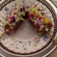 Tofu satay at Kiin in Toronto