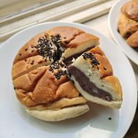 pastry with sweet red bean paste. at Veganature - 비건네이처 in Seoul