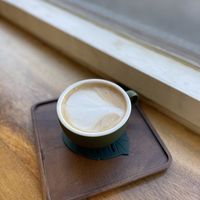 Vanilla bean coffee hot  at Cafe Noah -  카페 in Seoul