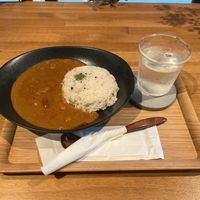 The "mix beans vegetable curry"  at Sonoma in Miyajima