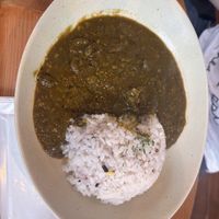 Spinach curry   at Sonoma in Miyajima