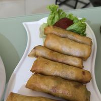 Vegan lumpia. at Greens Vegan Hub in Cebu
