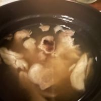 The miso was mushroomy and delicious!!  at Shojin - Culver City in Culver City