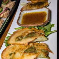 Shojin shiso gyoza at Shojin - Culver City in Culver City