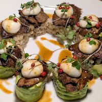 Special rolls with lion's mane meat at Shojin - Culver City in Culver City