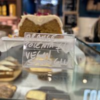 Vegan cake and gluten free   at Lobita in Biarritz