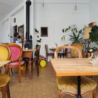 Interior at Café zum goldige Velo in Basel