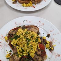 Fully Loaded Vegan Breakfast at Sian O'Doherty at Ash Farm in Kilgetty