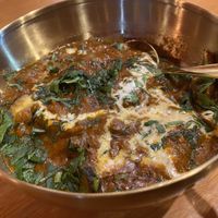 Mushroom Masala Super Tops  at Ahaara Veda Indian in Koh Phangan