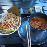 Cold noodle tan tan, so good at The Ramen Butcher  in Vancouver