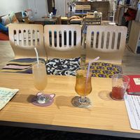   at Ashiyu Cafe & Bar Donyoku in Tokyo