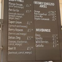 Smoothies are vegan at Intrepid Bakers - Tufnell Park  in North West London