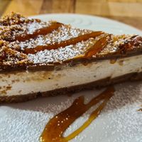 Vegan biscoff cheesecake at Intrepid Bakers - Tufnell Park  in North West London