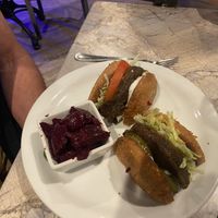 Walnut burger  at The Jungle in Melbourne