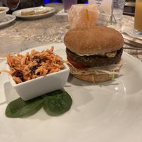 Walnut Burger with Carrot Slaw  at The Jungle in Melbourne