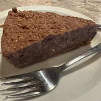 Raw apple cake  at The Jungle in Melbourne