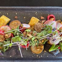 King Mushies, so pretty, and pretty tasty at Flinders Food Co in Hawker