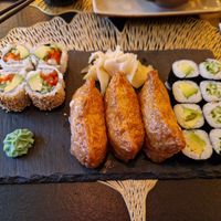 Vegan sushi menu 1 at minmin in Stuttgart
