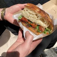   at Daniel's Focacceria in San Sebastian